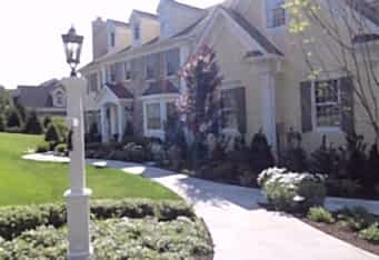 Landscape Design of this Basking Ridge NJ home