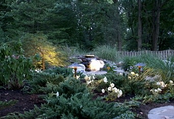 Custom Landscape Lighting Designs by GA Landscape Design