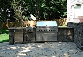 Outdoor Kitchen Design by GA Landscape Design