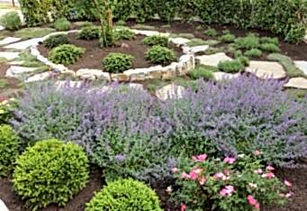 Summit NJ Stone Path throughout the Gardens allows you to take in the beautiful landscape design