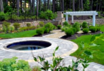 NJ Outdoor Living Spaces complete this luxurious landscaping