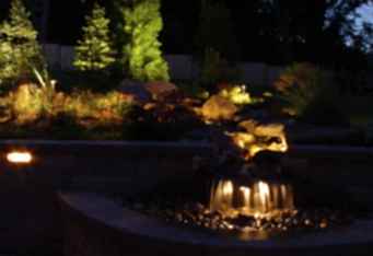 Backyard Landscape Lighting