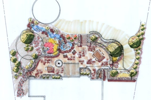 Summit NJ Landscape Design Rendering